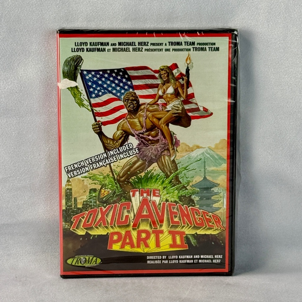 The Toxic Avenger Part II DVD, Troma, New, Sealed